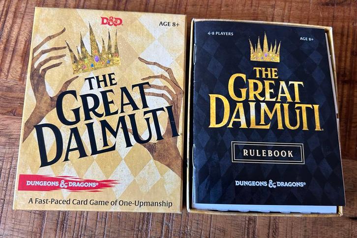Snel Kaartspel ‘The Great Dalmuti’. English. ZGAN. compleet, Hobby en Vrije tijd, Gezelschapsspellen | Kaartspellen, Zo goed als nieuw