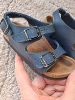Birkenstock sandalen slippers mt 25 blauw, Kinderen en Baby's, Babykleding | Schoentjes en Sokjes, Ophalen of Verzenden, Gebruikt