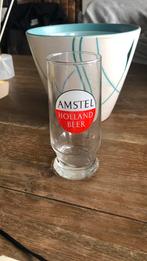 Jaren 60 Amstel Holland Beer glas in goede staat, Verzamelen, Biermerken, Glas of Glazen, Ophalen of Verzenden, Amstel, Zo goed als nieuw