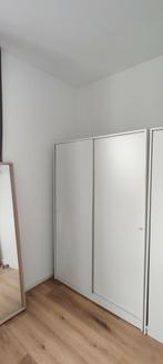 IKEA KLEPPSTAD Wardrobe with Sliding doors 117x176, 25 tot 50 cm, 100 tot 150 cm, 150 tot 200 cm, Met hangruimte