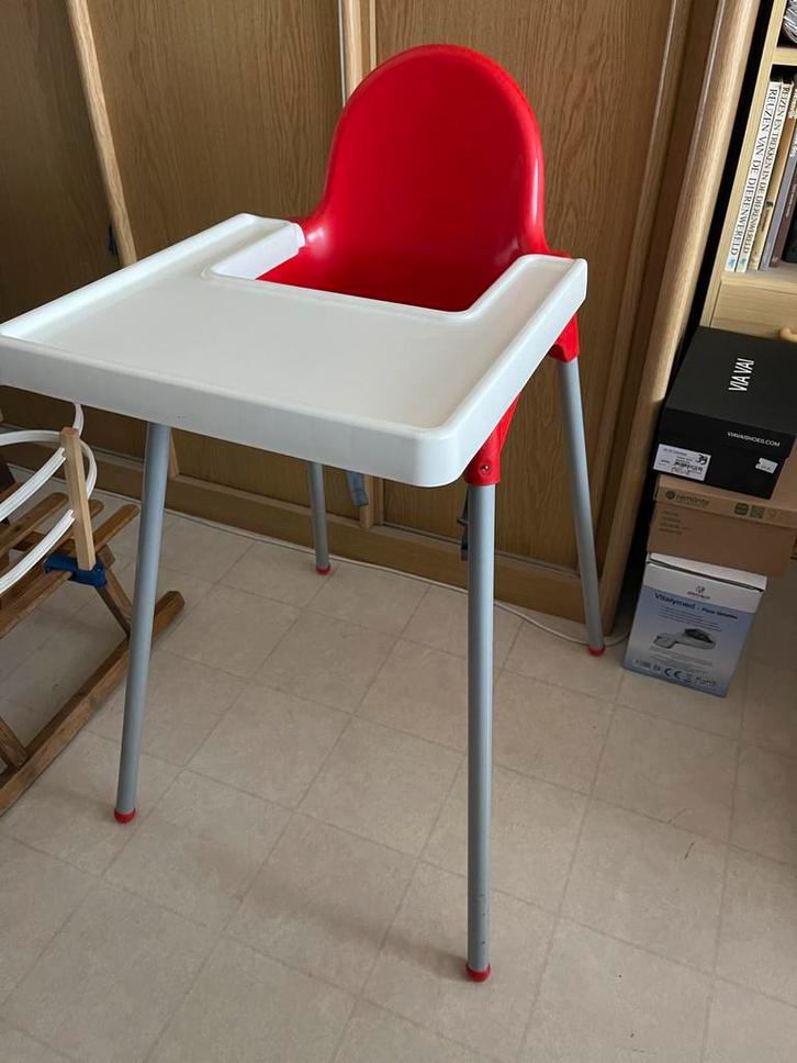 Kinderstoel met eetblad, Kinderen en Baby's, Kinderstoelen, Gebruikt, Overige typen, Afneembaar eetblad, Ophalen