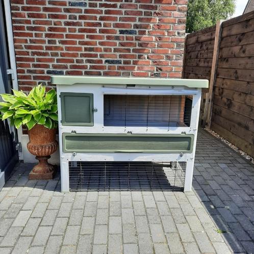 Ferplast konijnenhok XXL, Dieren en Toebehoren, Knaagdieren en Konijnen | Hokken en Kooien, Gebruikt, Hok, 90 cm of meer, 110 cm of meer