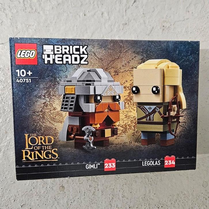 Lego Diverse Brickheadz Lord of the Rings (nieuw), Kinderen en Baby's, Speelgoed | Duplo en Lego, Nieuw, Lego, Complete set, Ophalen of Verzenden
