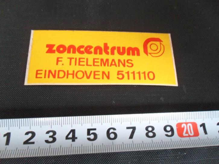 sticker ehv zoncentrum f tielemans, Verzamelen, Stickers, Zo goed als nieuw, Ophalen