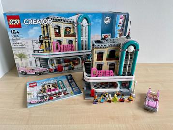 Lego Creator Expert 10260 Diner in de stad beschikbaar voor biedingen