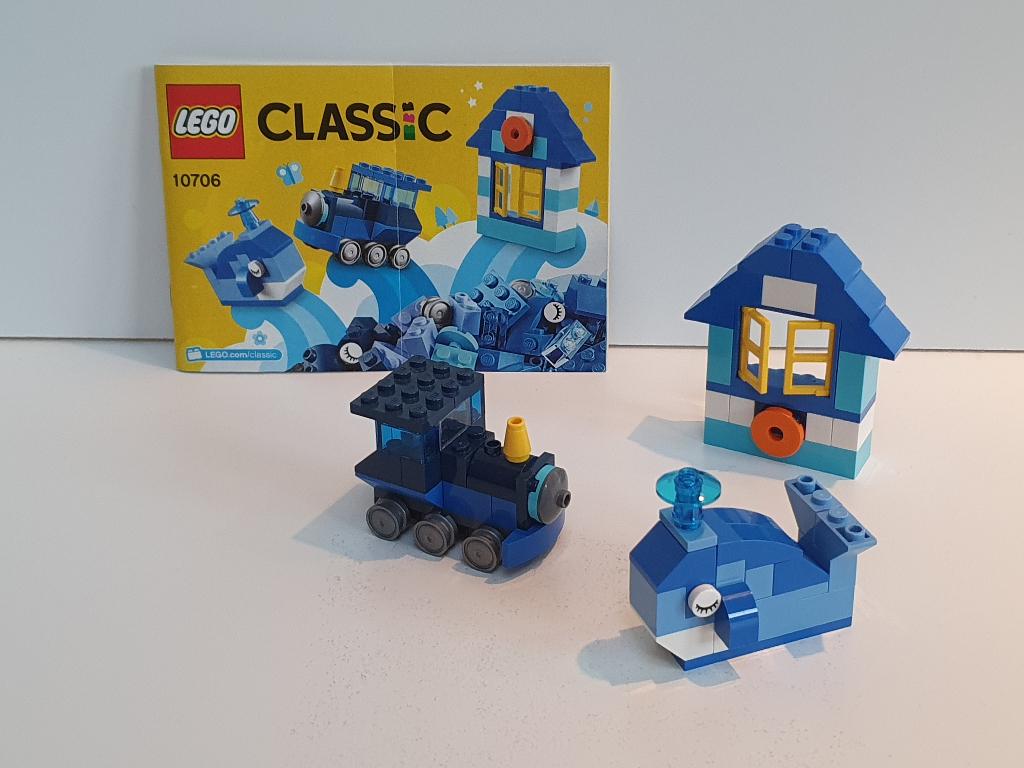 Lego Classic 10706 walvis, trein en huis, Ophalen, Zo goed als nieuw