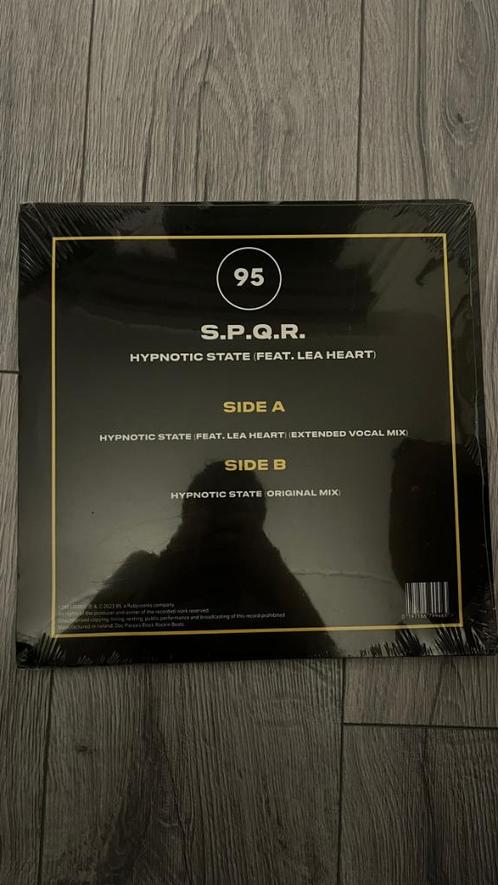 S.P.Q.R. Feat Lea Heart Hypnotic State, trance 12" vinyl, Cd's en Dvd's, Vinyl | Dance en House, Nieuw in verpakking, Techno of Trance