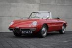 Alfa Romeo 1750 SPIDER VELOCE DUETTO, Auto's, Alfa Romeo, Achterwielaandrijving, Gebruikt, Zwart, 4 cilinders