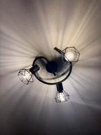 Moderne Plafondlamp met 3 Spots, Ophalen, Zo goed als nieuw, Metaal