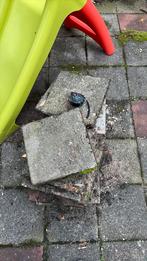 Stoeptegels - Gratis op te halen, Tuin en Terras, Ophalen, 5 tot 10 m², Zo goed als nieuw, Beton