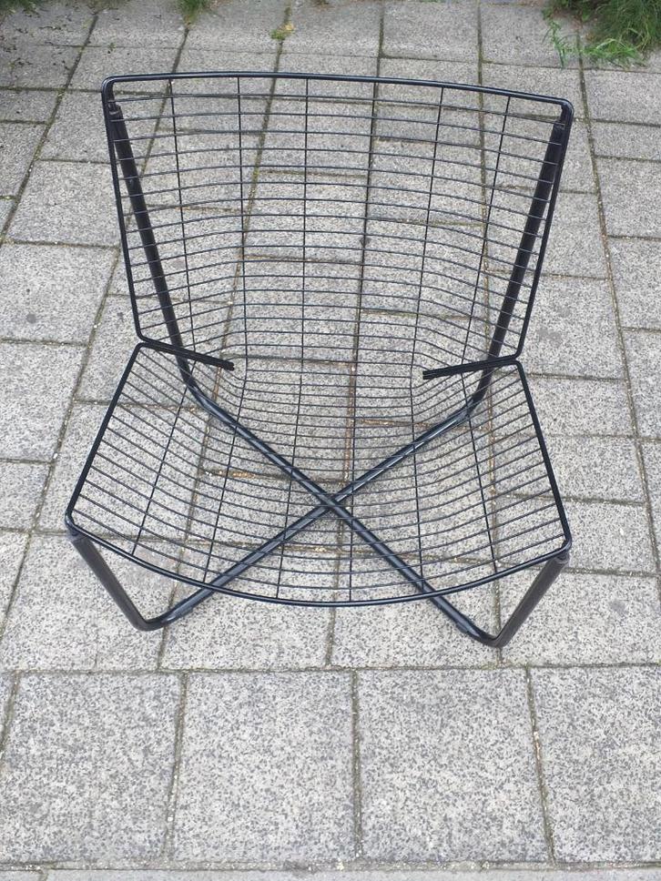 IKEA stoel Jarpen, Huis en Inrichting, Stoelen, Gebruikt, Eén, Metaal, Zwart, Ophalen