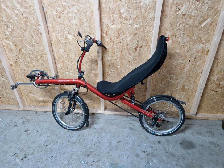 Challenge Ligfiets - Comfortabel en snel!, Fietsen en Brommers, Fietsen | Ligfietsen, Gebruikt, Challenge, Bovenstuur, Ophalen