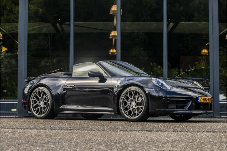Porsche 911 Cabrio 3.0 Carrera 992 SportDesign (bj 2023), Auto's, Porsche, Te koop, 360° camera, ABS, Airbags, Airconditioning