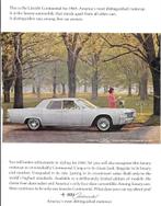 LINCOLN 1965 adverts, Boeken, Auto's | Folders en Tijdschriften, Gelezen, Overige merken, Ophalen of Verzenden