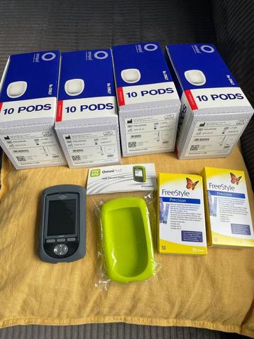 Omnipod PDM + 40 pods beschikbaar voor biedingen