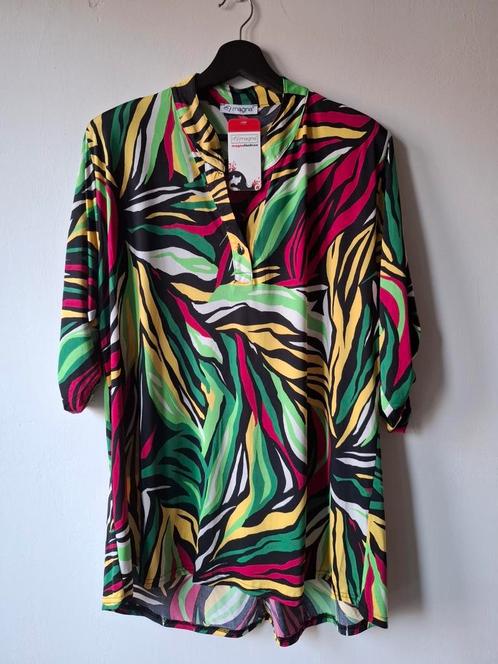 Magna multi color print tuniek maat:44/46 Nieuw!, Kleding | Dames, Blouses en Tunieken, Nieuw, Maat 42/44 (L), Overige kleuren