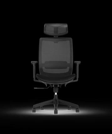 Ergonomische Bureaustoelen 4 stuks als nieuw beschikbaar voor biedingen