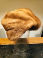 Vintage Nerts Bontmuts - Original Paradise Mink Paris model, Ophalen of Verzenden, Zo goed als nieuw, 56 of 57 cm (M, 7 of 7⅛ inch)