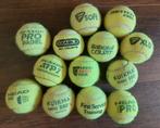 Professionele gebruikte Tennis en Padel ballen, Sport en Fitness, Ballen, L00, Zo goed als nieuw, Ophalen