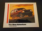 Brochure Jeep 1984 USA oa Wagoneer, Cherokee, CJ, Boeken, Ophalen of Verzenden, Zo goed als nieuw, Overige merken