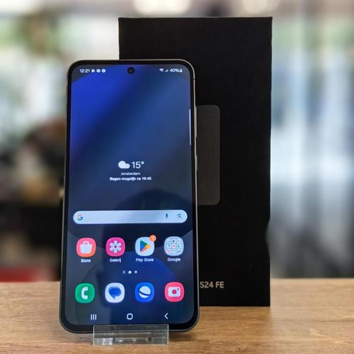 Samsung Galaxy S24 FE 128GB Android 15 | Zwart - In Zeer Net, Telecommunicatie, Mobiele telefoons | Samsung, Zo goed als nieuw