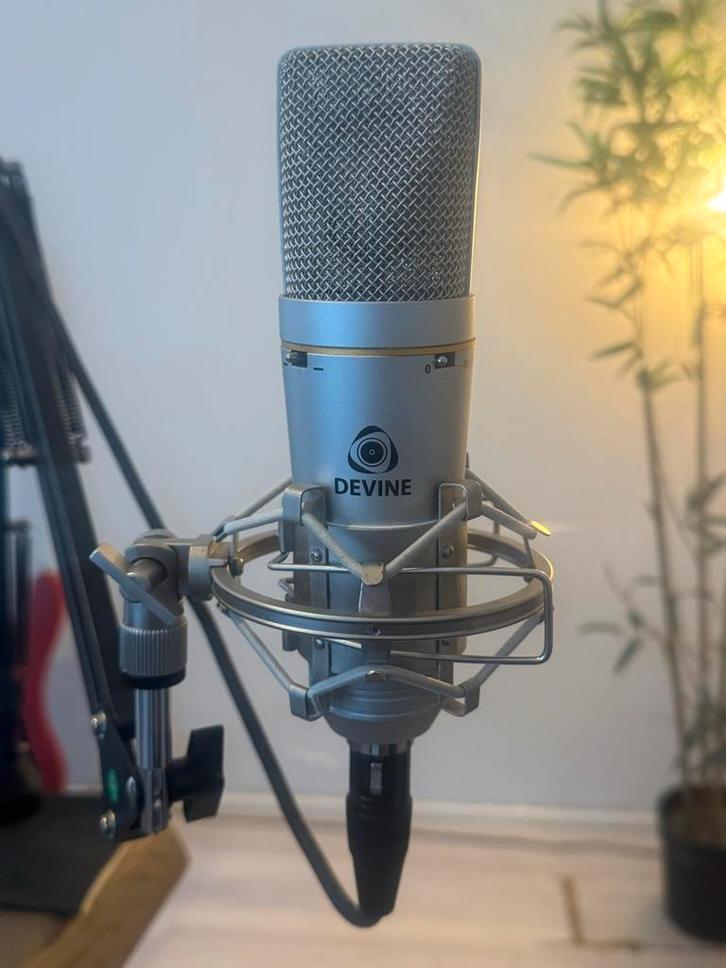 Zeer nette: Devine BM-600 microfoon, Muziek en Instrumenten, Microfoons, Zo goed als nieuw, Studiomicrofoon, Ophalen