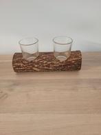 Vaasje op boomstronk, Ophalen