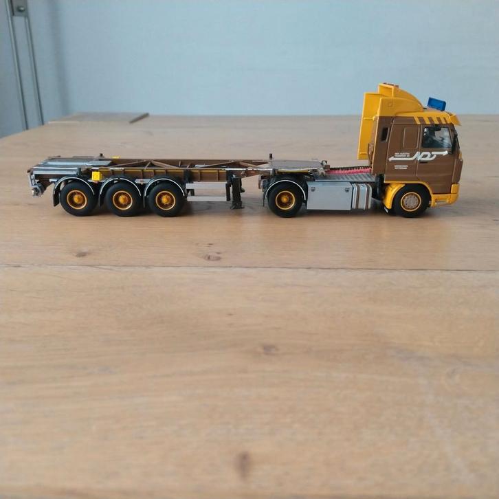 WSI Scania Streamline Niek Dijkstra Heerenveen, Hobby en Vrije tijd, Modelauto's | 1:50, Gebruikt, Bus of Vrachtwagen, Wsi, Ophalen of Verzenden