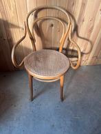 Houten stoel riet eetkamer monet stijl, Antiek en Kunst, Antiek | Meubels | Stoelen en Banken, Ophalen of Verzenden
