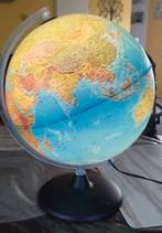 Wereldbol lamp, Huis en Inrichting, Woonaccessoires | Wereldbollen, Ophalen, Verlicht, Nieuw