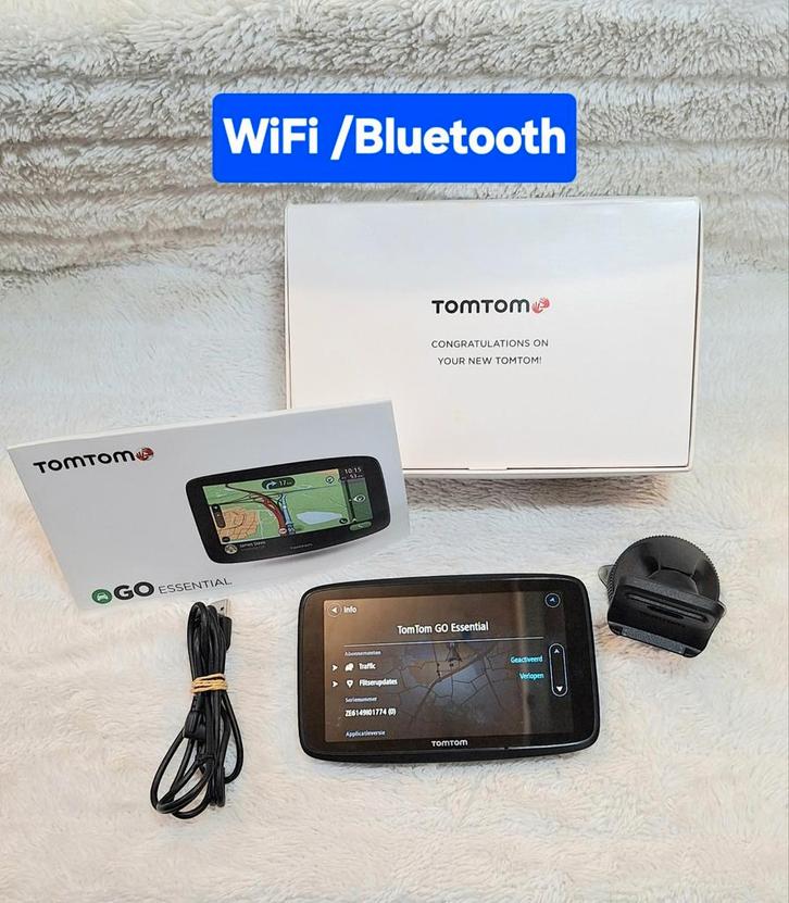 TomTom GO Essential 6 inch WiFi, Auto diversen, Autonavigatie, Zo goed als nieuw, Ophalen of Verzenden
