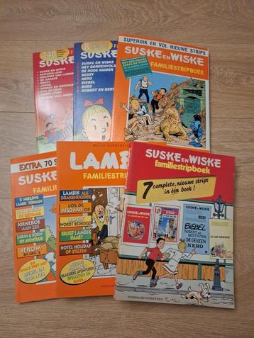 Suske & Wiske familie stripboeken 6 stuks beschikbaar voor biedingen