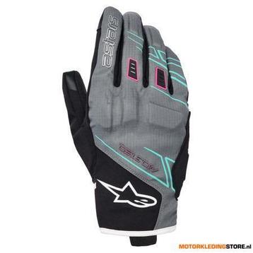 Alpinestars Stella Moblast WP Motorhandschoenen, Grijs-Roze beschikbaar voor biedingen