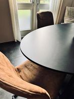 Complete eethoek met 6 stoelen, Ophalen, Zo goed als nieuw, 4 tot 6 stoelen, Niels
