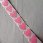 Roze hartjes stickers || 15 voor 1 euro, Ophalen of Verzenden, Nieuw, Overige typen