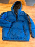 Blauwe winterjas met rits, Ophalen of Verzenden, Zo goed als nieuw, Maat 48/50 (M), Blauw