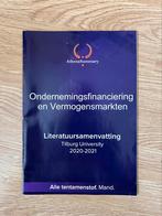 Ondernemingsfinanciering en vermogensmarkten athena summary, Nieuw, Ophalen of Verzenden, WO
