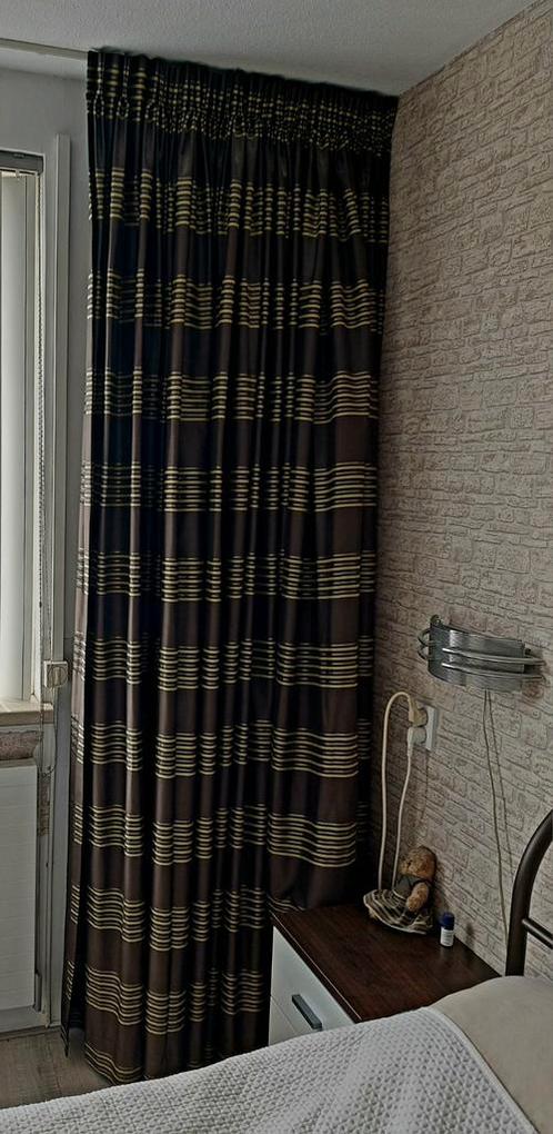 Luxe gordijnen totaal 4,35 breed 2.40 hoog, Huis en Inrichting, Stoffering | Gordijnen en Lamellen, Zo goed als nieuw, 200 cm of meer