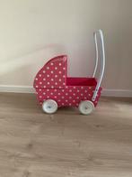 Houten poppenwagen, Ophalen, Zo goed als nieuw, Babypop