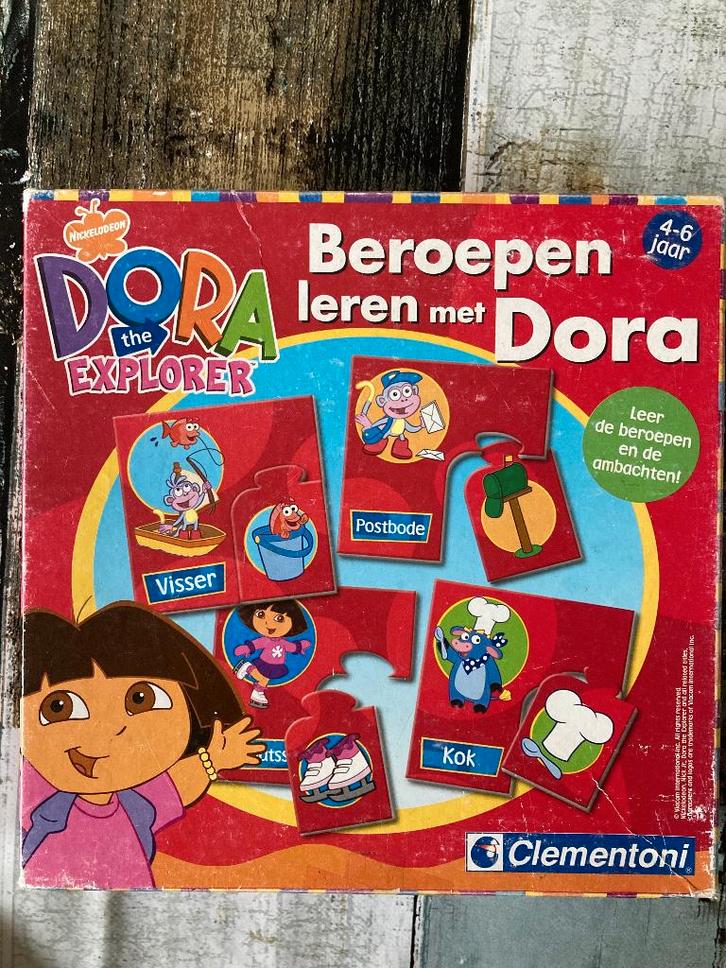 Dora beroepenspel, Kinderen en Baby's, Speelgoed | Educatief en Creatief, Gebruikt, Ontdekken, Ophalen