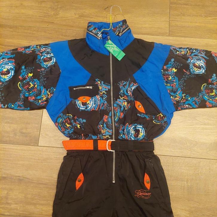 Vintage / retro 90s fout NIEUW skipak maat M Rucanor, Kleding | Heren, Wintersportkleding, Nieuw, Pak, Maat 48/50 (M), Ophalen of Verzenden