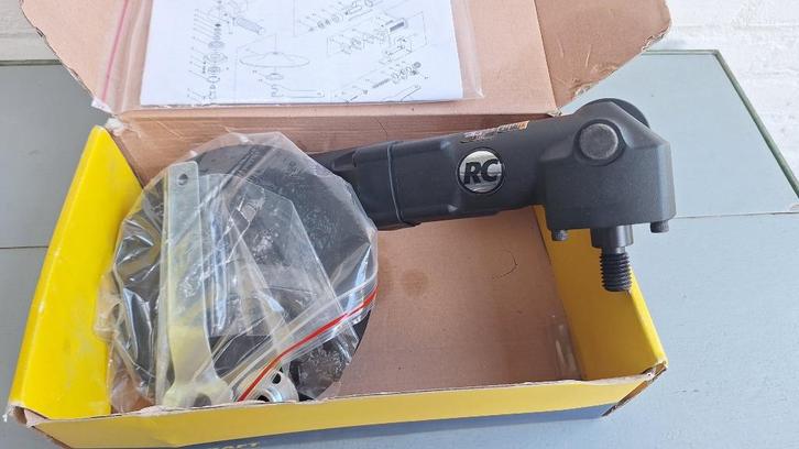 Rodcraft RC7120 pneumatische haakse schuurmachine, Doe-het-zelf en Verbouw, Gereedschap | Handgereedschap, Nieuw, Ophalen of Verzenden