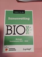 Examenoverzicht Samenvatting VMBO TL/GL biologie, Nieuw, Biologie, Ophalen, VMBO