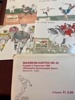 1988 Olympische Zomerspelen Seoul Maximum-kaarten, Ophalen of Verzenden, Zo goed als nieuw, Prentenboek