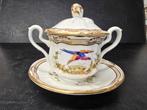 Spode motief chelsea bird soepkom, 14x 9 cm., Ophalen of Verzenden