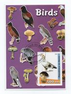 Birds, roofvogels, Paddenstoelen - Benin 2003 - Gestempeld, Verzenden, Gestempeld, Dier of Natuur