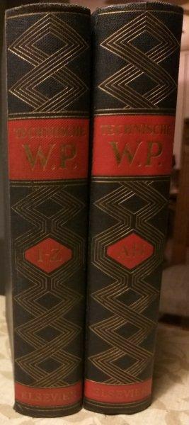 TECHNISCHE W.P. ELSEVIER 2 DELEN 1953
Ir Dr A. Korevaar

Ir  beschikbaar voor biedingen