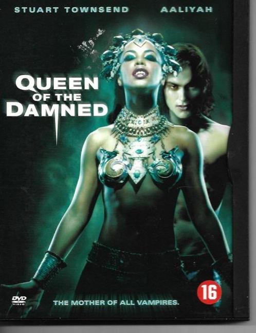 Queen of the Damned, Cd's en Dvd's, Dvd's | Horror, Zo goed als nieuw, Overige genres, Vanaf 16 jaar, Verzenden