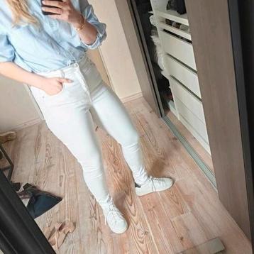 Witte skinny jeans spijkerbroek cup of joe 30/30 dames beschikbaar voor biedingen