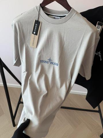 Stone island tshirt met print beschikbaar voor biedingen